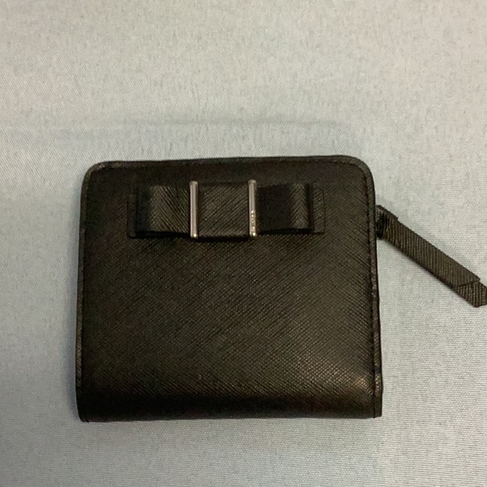 Coach Black Darcy Bowtie Wallet